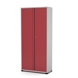 ARMÁRIO ALTO DE AÇO 02 PORTAS PANDIN ? 2,00X1,18X0,40 ? CH.24